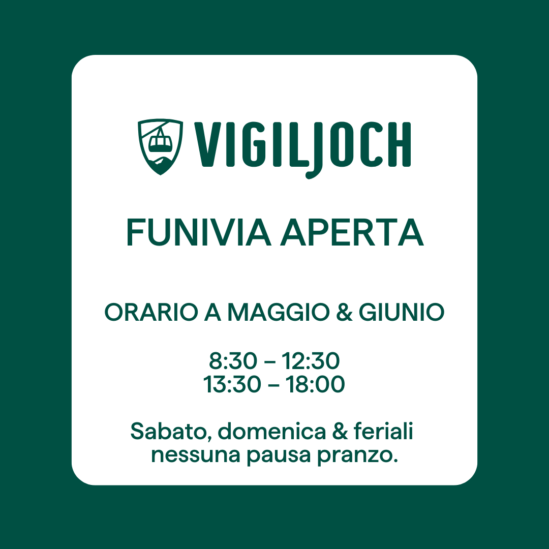 Apertura maggio giunio ottobre