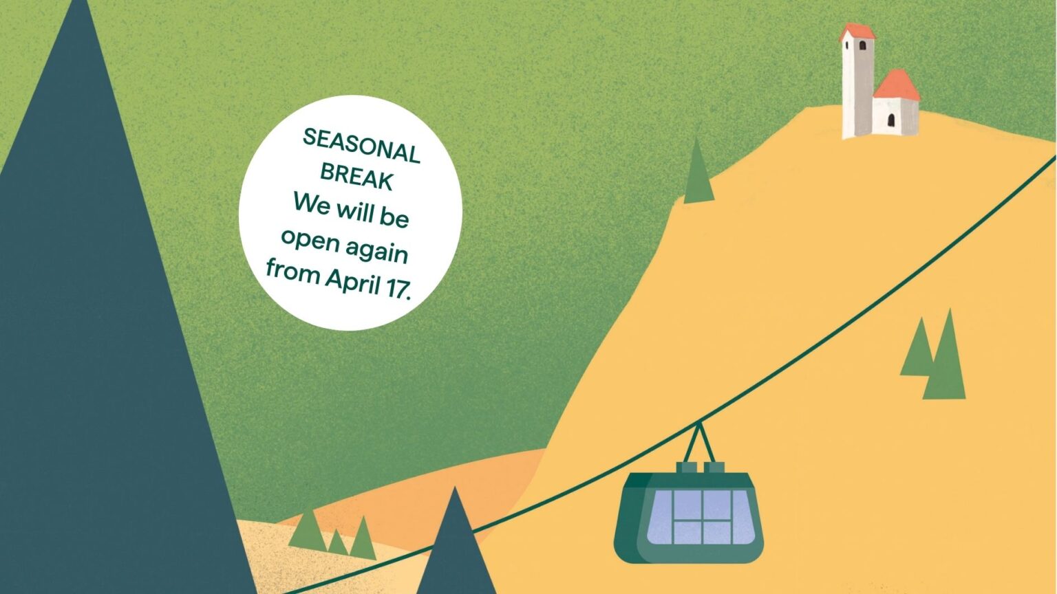 Eng saisonpause frühling